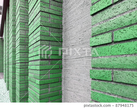 Brick block wall texture material_st_06 87948175