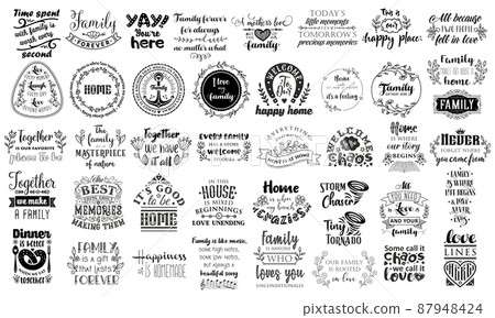 Lettering Family quotes and sayings for plotter 87948424