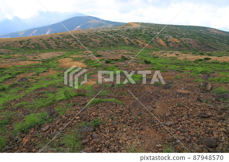 Scenery during trekking of Zao mountain range 87948570