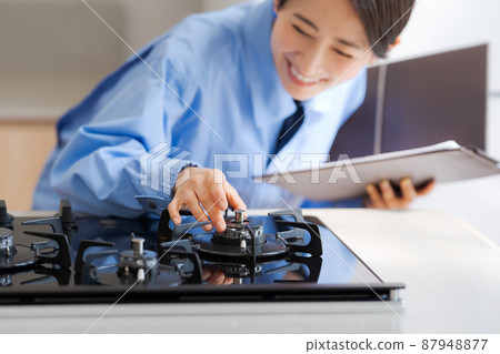 女性工作服改造檢查 87948877