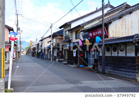 Hyogo Prefecture JR West Bantan Line near Takeda Station Cityscape & Highway 87949792
