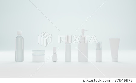 白世界化妝品瓶 白世界化妝品瓶 87949975