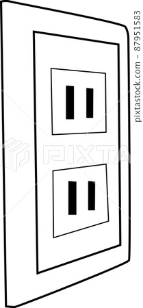 壁掛式插座“白色” 87951583