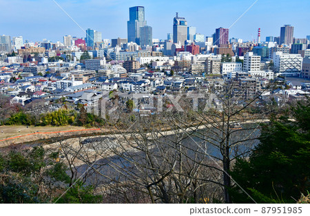 從大滿寺、廣瀨川、樹木之城看廣瀨川和仙台市 從大滿寺、廣瀨川、樹木之城看廣瀨川和仙台市 87951985