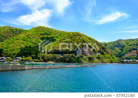 若狹小濱田良洲港和鶴姫港海和明神花燈塔 87952180