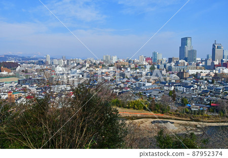從大滿寺、廣瀨川、樹木之城看廣瀨川和仙台市 87952374