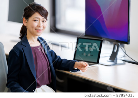 一個女人工作 87954333