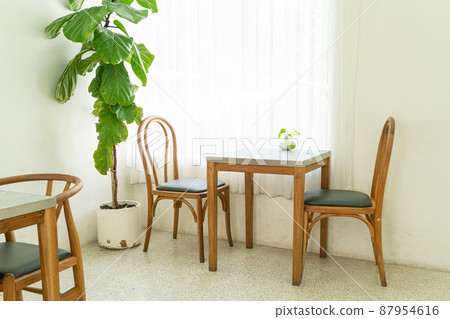 table and chair in coffee shop and cafe restaurant table and chair in coffee shop and cafe restaurant 87954616