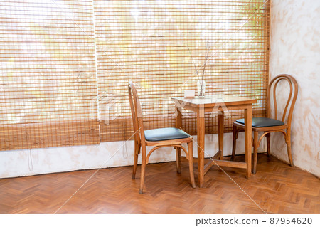 table and chair in coffee shop and cafe restaurant table and chair in coffee shop and cafe restaurant 87954620