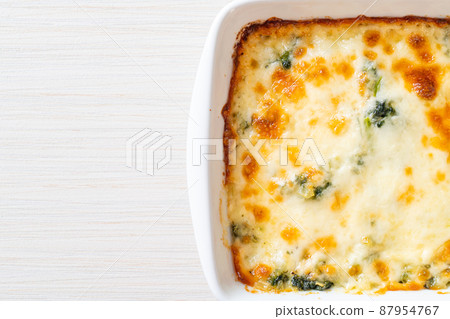 baked spinach and cheese baked spinach and cheese 87954767