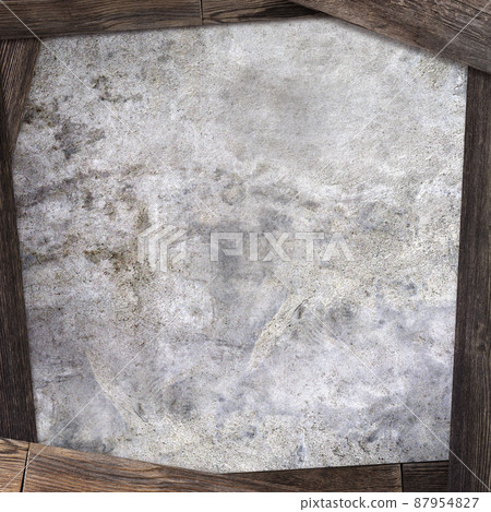 Wood grain and concrete background material Wood grain and concrete background material 87954827