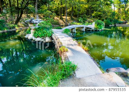 廣島縣縮景園~沖洗池~ 廣島縣縮景園~沖洗池~ 87955535
