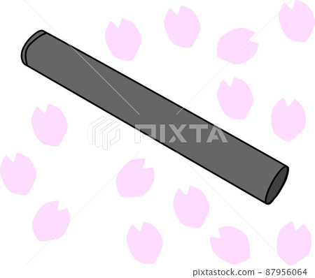 櫻花花瓣和文憑持有人 87956064