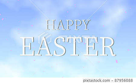 Happy Easter Easter event text wallpaper greeting card Happy Easter Easter event text wallpaper greeting card 87956088