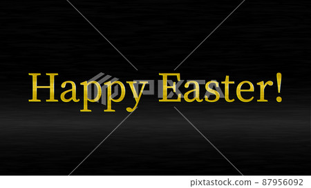 Happy Easter Easter event text wallpaper… - Stock Illustration