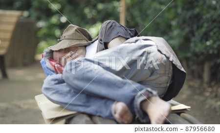 Male nap bench 87956680