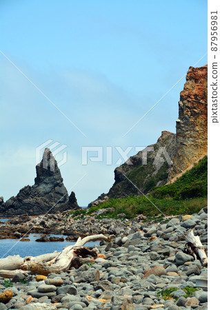 Cape Shakotan / Shakotan Blue Sea of Japan Ocean 87956981
