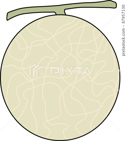 美味的瓜的插圖 87957130