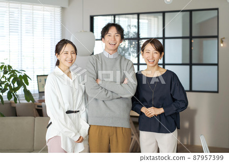 3 working people 3 working people 87957399