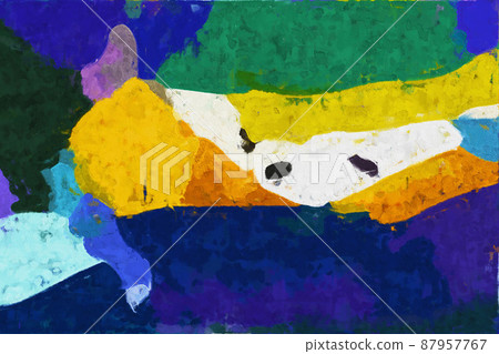 abstract colorful geometric texture illustration 87957767