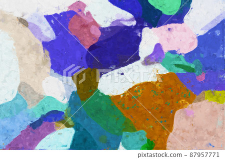 abstract colorful geometric texture illustration 87957771