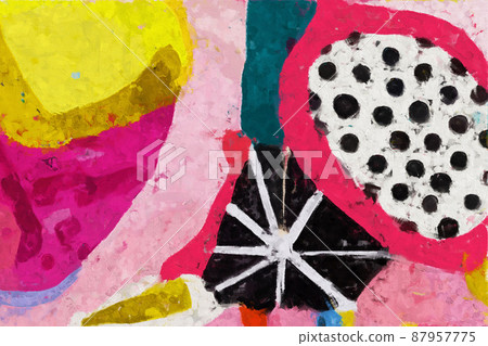 abstract colorful geometric texture illustration 87957775