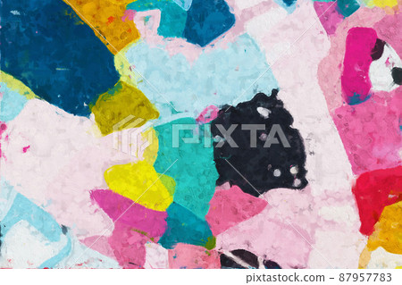 abstract colorful geometric texture illustration abstract colorful geometric texture illustration 87957783