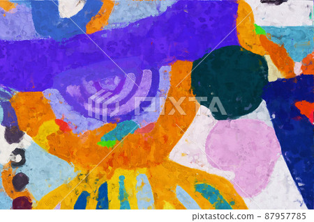 abstract colorful geometric texture illustration 87957785