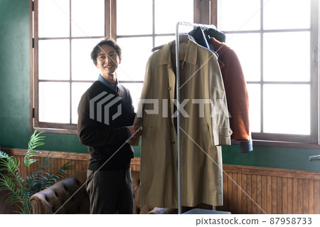 Clothes / fashion / winter clothes / young men Clothes / fashion / winter clothes / young men 87958733