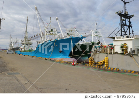 Choshi fishing port fishing boat Choshi fishing port fishing boat 87959572