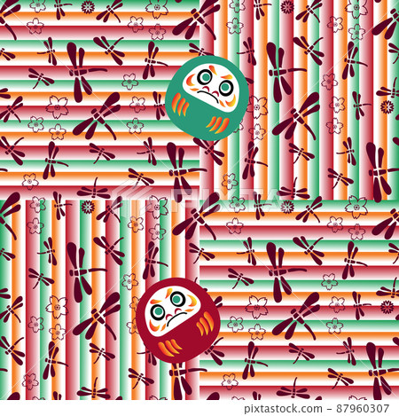 Japanese stripe pattern 3 Japanese stripe pattern 3 87960307