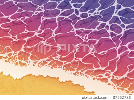 beach_sunset 上的海灘 87962788