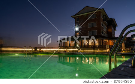 Chandragiri Hills Resort at Night 87964590