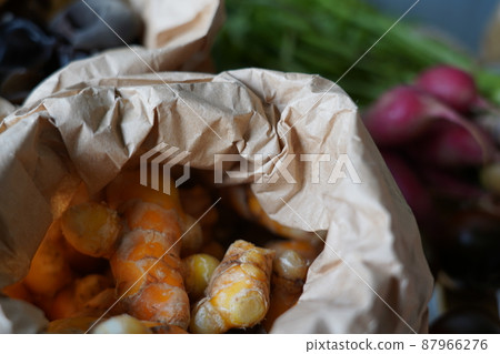 Natural organic vegetables, Marche Market 87966276