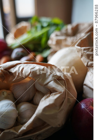 Natural organic vegetables, Marche Market 87966288