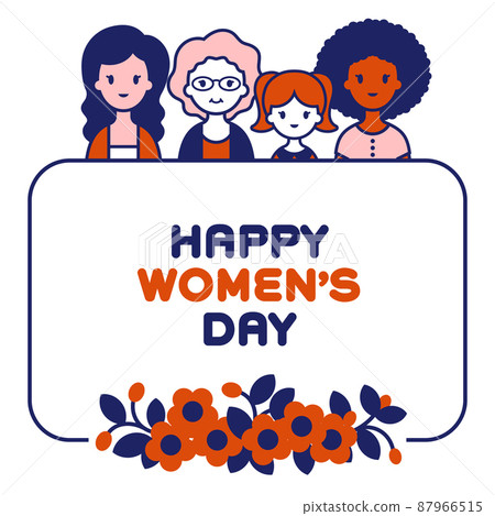 Mother's Day Women's Day Wishes Card 87966515