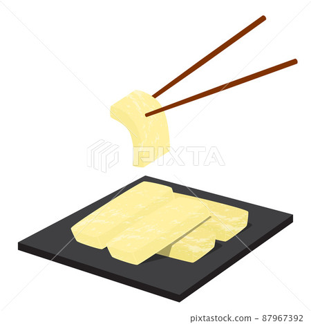 黃油麻糬的插圖 87967392