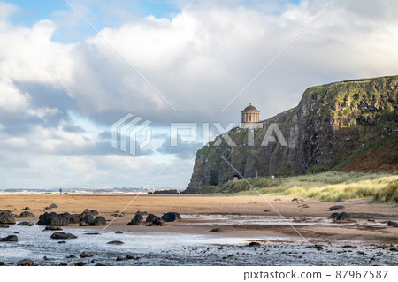 This is Downhill Beach in Northern Ireland 87967587
