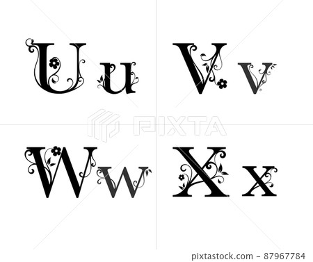 Alphabet set 87967784