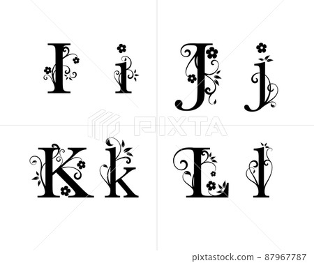 Alphabet set 87967787