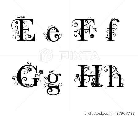 Alphabet set 87967788