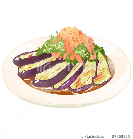 烤茄子圖 87968130