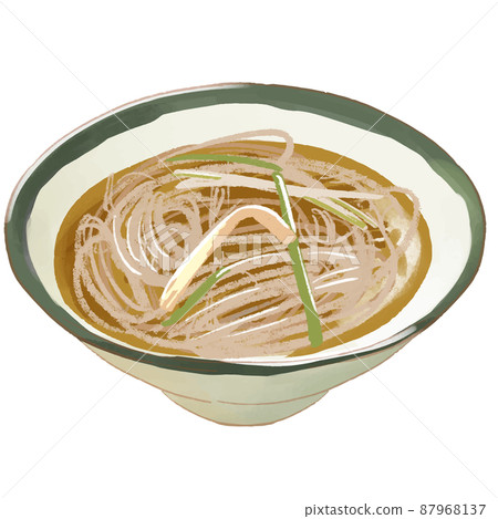 蕎麥麵插圖 87968137