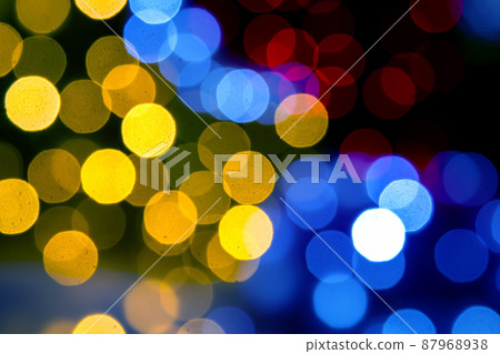background blurred abstraction of colored lanterns and decorations. background blurred abstraction of colored lanterns and decorations. 87968938