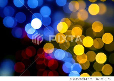 background blurred abstraction of colored lanterns and decorations. background blurred abstraction of colored lanterns and decorations. 87969060