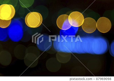 background blurred abstraction of colored lanterns and decorations. background blurred abstraction of colored lanterns and decorations. 87969098