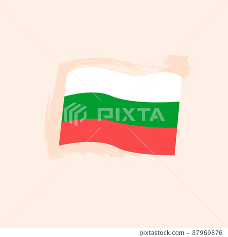 Bulgaria Country Flag 87969876