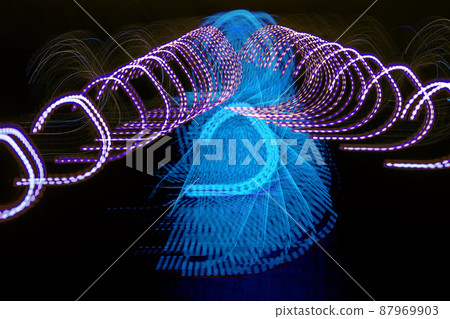 background blurred abstraction of colored lanterns and decorations background blurred abstraction of colored lanterns and decorations 87969903