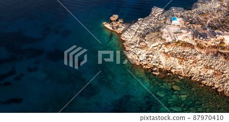 Agioi Anargyri Church at Cape Greco. Famagusta District, Cyprus Agioi Anargyri Church at Cape Greco. Famagusta District, Cyprus 87970410
