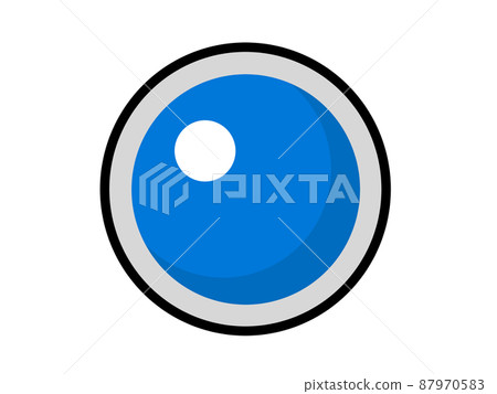 Illustration material of shining jewels 87970583